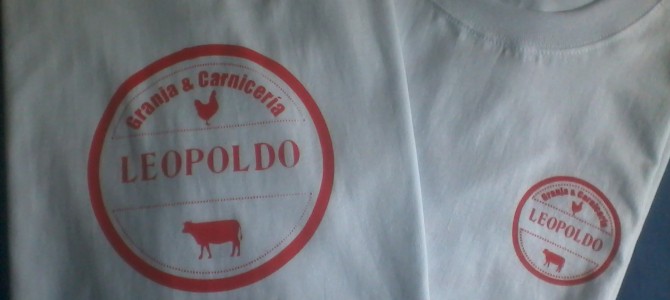 Remeras Estampadas de Carnicería y Granja «Leopoldo» Remeras Estampadas de Carnicería y Granja «Leopoldo»