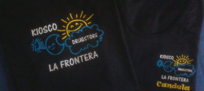 Remeras Estampadas Para Kiosco «La Frontera» Remeras Estampadas Para Kiosco «La Frontera»