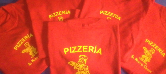 Remeras estampadas para Pizzería «El Nuevo Cruce» Remeras estampadas para Pizzería «El Nuevo Cruce»