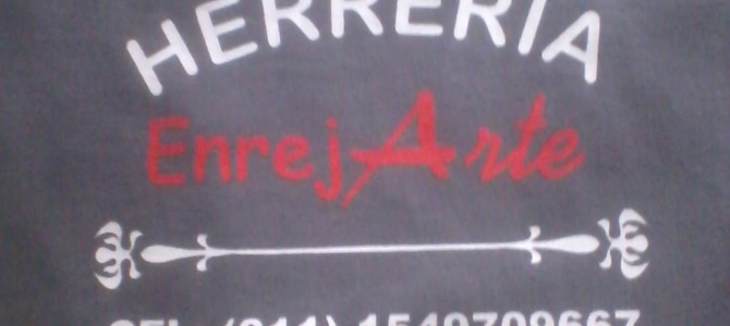 Remeras  Estampadas para Herrería «EnrejArte».