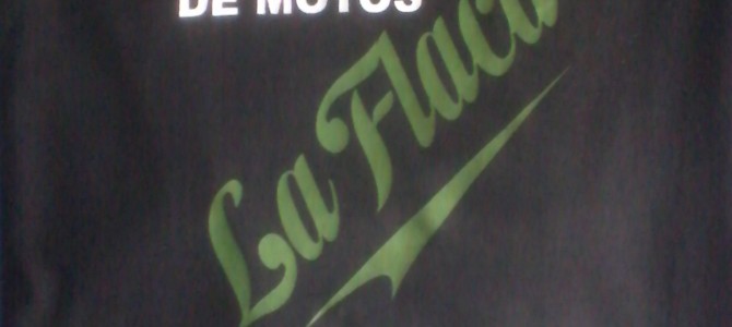 Remeras Estampadas para el Taller de Motos «La Flaca» Remeras Estampadas para el Taller de Motos «La Flaca»