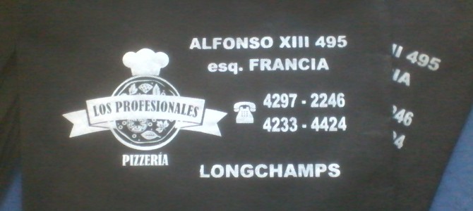 Bolsas de Friselina Estampadas para Pizzería «Los Profesionales» Bolsas de Friselina Estampadas para Pizzería «Los Profesionales»