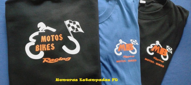 Remeras y Buzos Estampados para el taller «Motos y Bikes» Remeras y Buzos Estampados para el taller «Motos y Bikes»