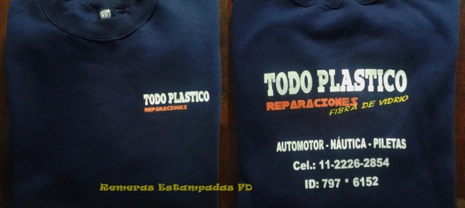 Buzos Estampados para «Todo Plástico» Buzos Estampados para «Todo Plástico»