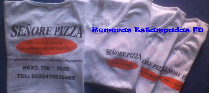 Chombas y Remeras para Pizzería «Señore Pizza» Chombas y Remeras para Pizzería «Señore Pizza»