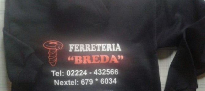 Campera Estampada para Ferretería «Breda» Campera Estampada para Ferretería «Breda»