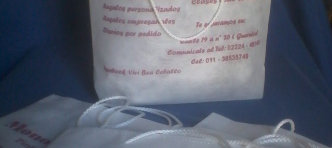 Bolsas de Friselina Estampadas para Porcelanas Monona’s