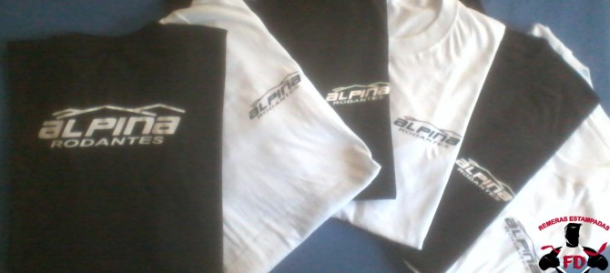 Remeras Estampadas para «Alpina Rodantes»