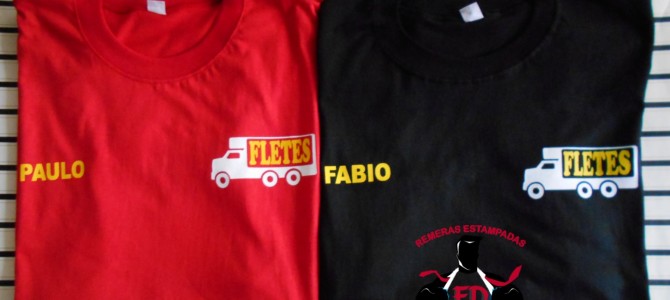 Remeras Estampadas para Fleteros Remeras Estampadas para Fleteros