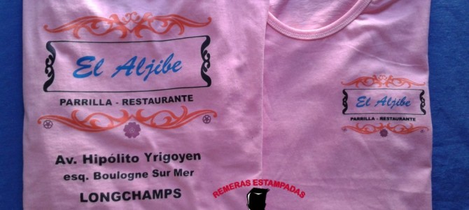 Remeras Estampadas de dama para Parrillas Remeras Estampadas de dama para Parrillas