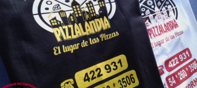 Remeras Estampadas para Pizzerías Remeras Estampadas para Pizzerías