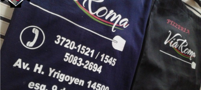 Remeras y Delantales Estampados para Pizzerías Remeras y Delantales Estampados para Pizzerías