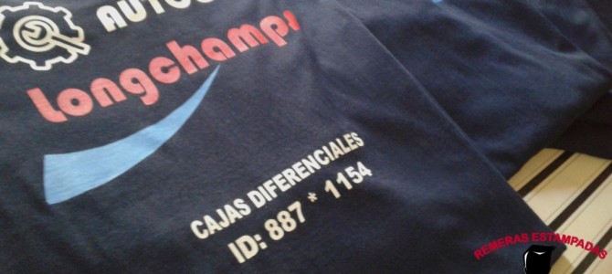 Remeras Estampadas para Taller de Cajas Diferenciales Remeras Estampadas para Taller de Cajas Diferenciales