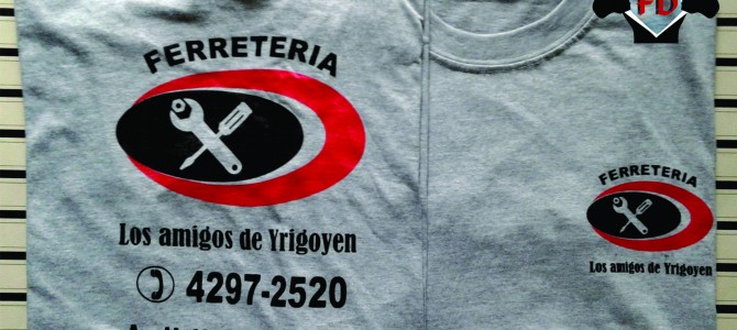 Remeras Estampadas para Ferreterías