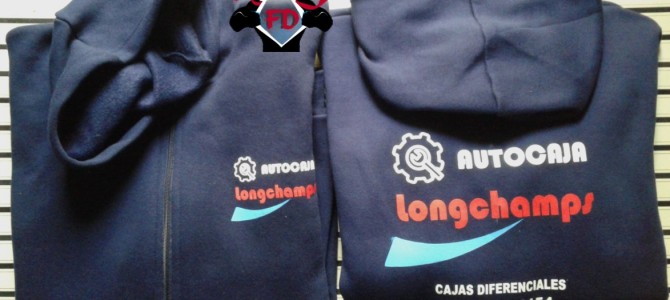 Canguros y Camperas Estampadas para Taller de Cajas Diferenciales Canguros y Camperas Estampadas para Taller de Cajas Diferenciales