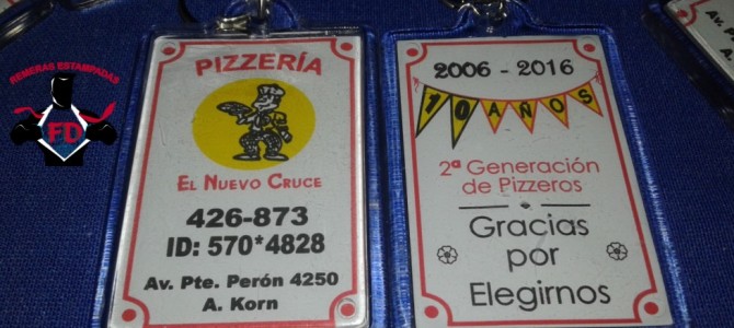 Llaveros Publicitarios para Pizzerías Llaveros Publicitarios para Pizzerías