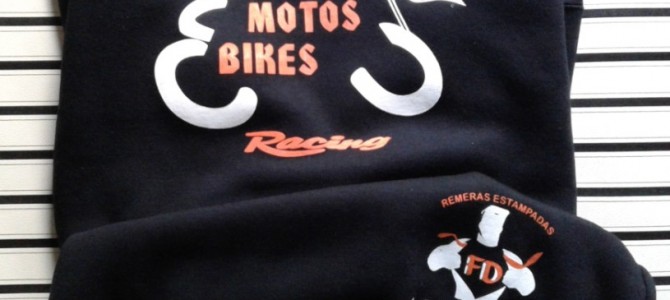 Remeras y Buzos Estampados para Taller de Bicicletas y Motos Remeras y Buzos Estampados para Taller de Bicicletas y Motos