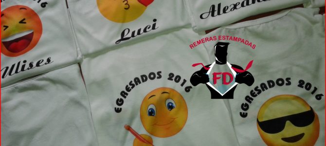 Remeras de egresados Originales