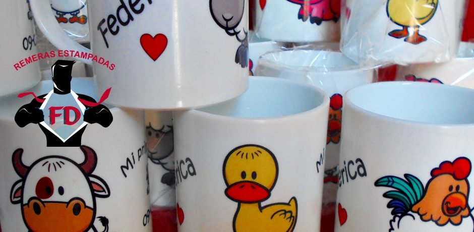 Tazas personalizadas para primer añito