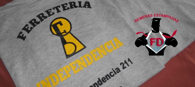Chombas y remeras estampadas Ferretería Independencia Chombas y remeras estampadas Ferretería Independencia