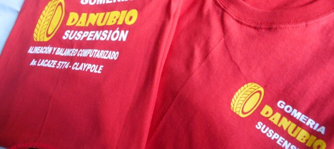 Remeras y Chombas para Gomeria Danubio Remeras y Chombas para Gomeria Danubio