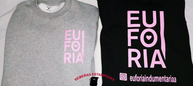 Buzo estampado para Euforia indumentaria Buzo estampado para Euforia indumentaria
